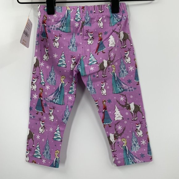 Gymboree Disney Frozen Purple Leggings Pants - Picture 5 of 5